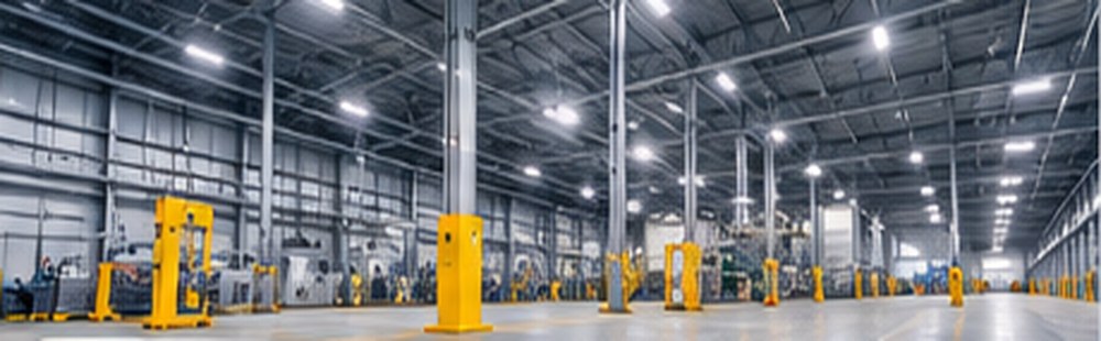 Industrial LED warehouse lighting